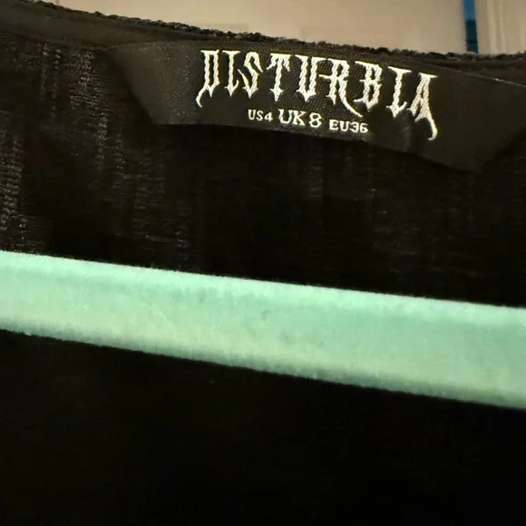 Disturbia Valar Lace Up Mini Dress - Picture 8 of 8